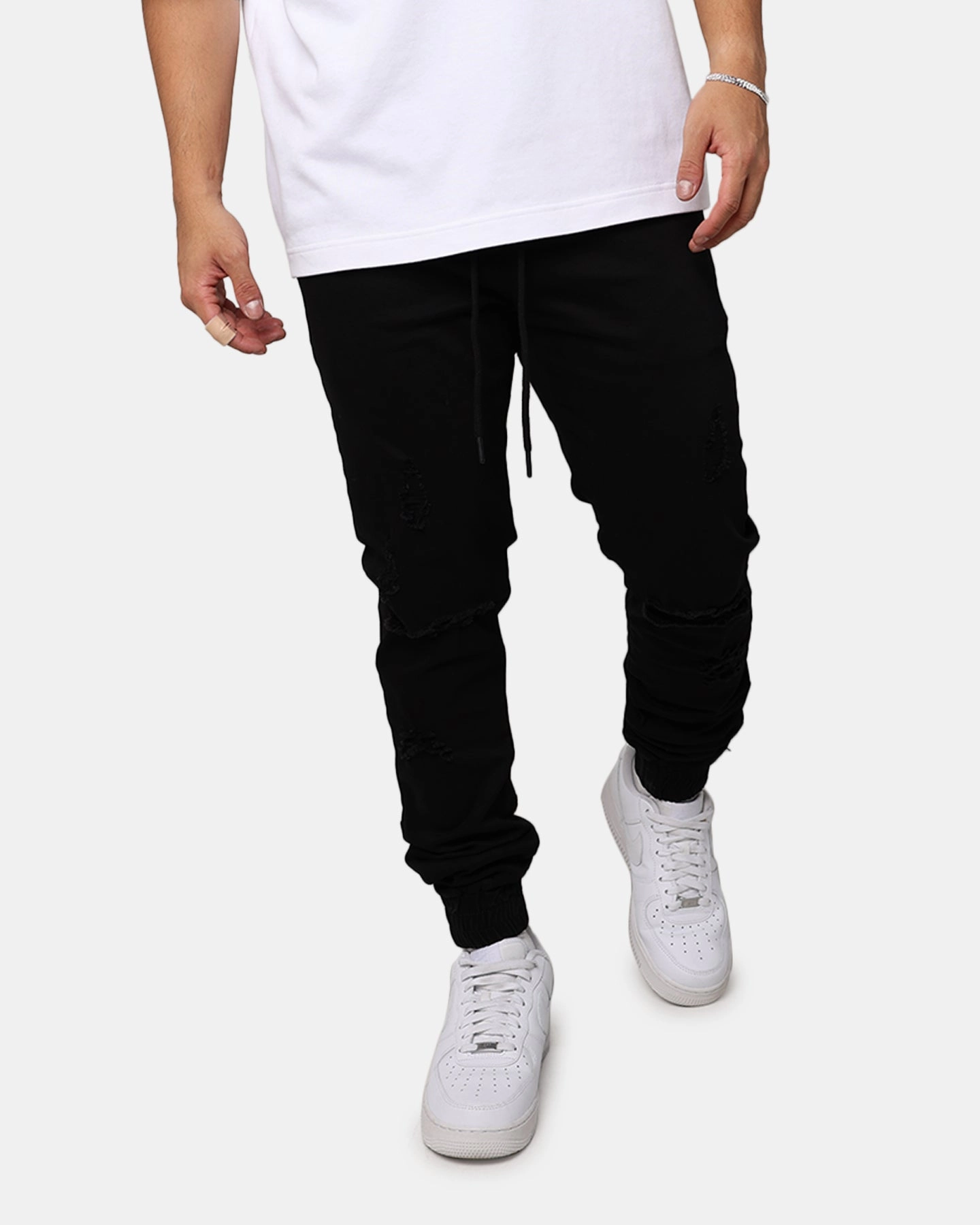Saint Morta Slasher Joggers Black Comfortable Fit Wear