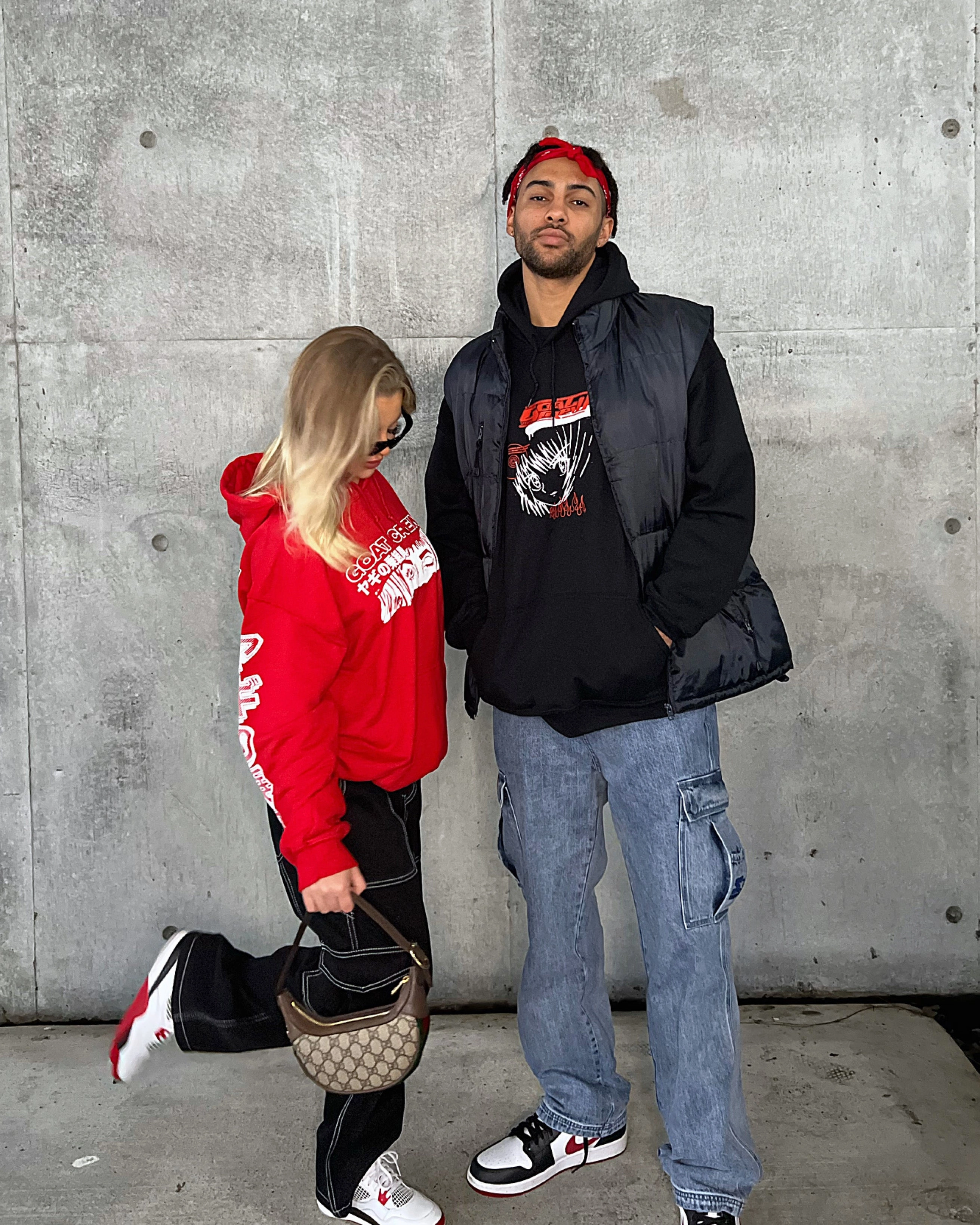 Goat Crew Sapporo Hoodie Black High-Tech Protection