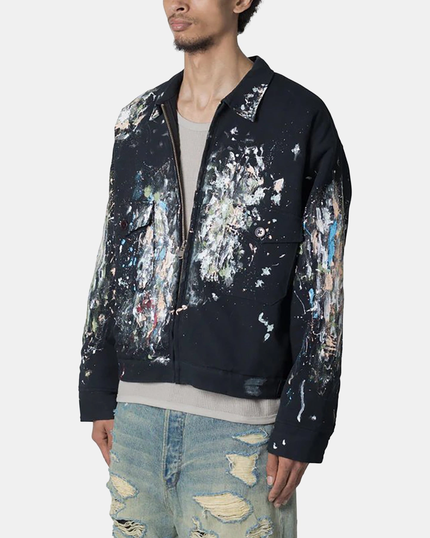 MNML Painters Work Jacket Black Idolize
