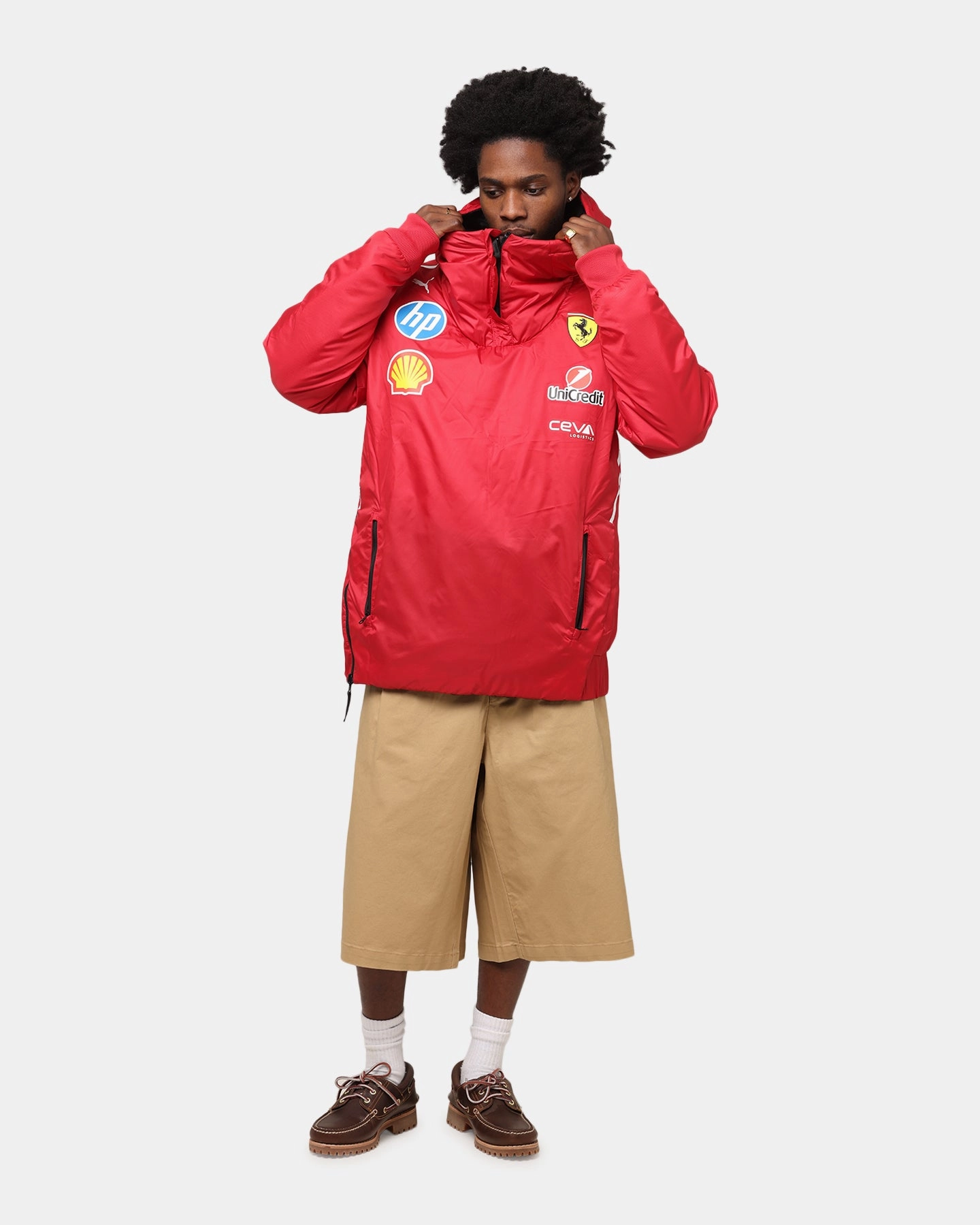 Puma X Scuderia Ferrari Team Reversible Jacket Cherry Wardrobe