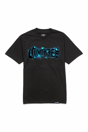 Trendy Comfort Fit Cookies Blue Gold Old E Short Sleeve Tee