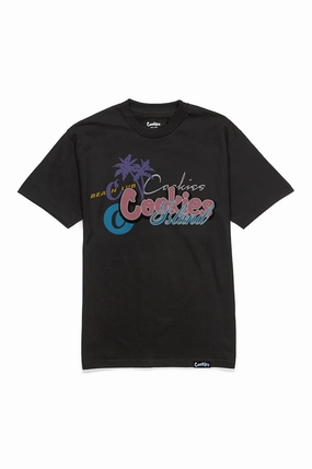 Comfy Vibes Smooth Flatlock Stitching Cookies Cookies Island Short Sleeve Tee