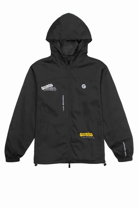 Non Irritating Collar Sporty Cookies Livewire Arch Windbreaker Jacket