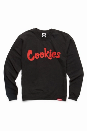 Cookies Original Mint Fleece Crewneck Mild Weather Layer