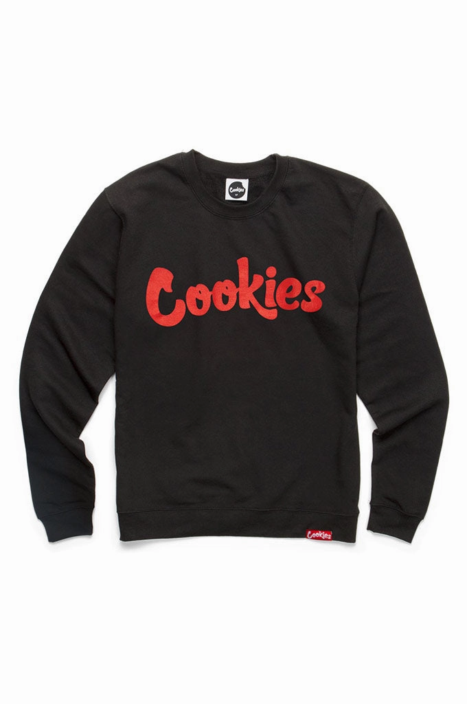 Cookies Original Mint Fleece Crewneck Snag Free Fabric Multi pockets