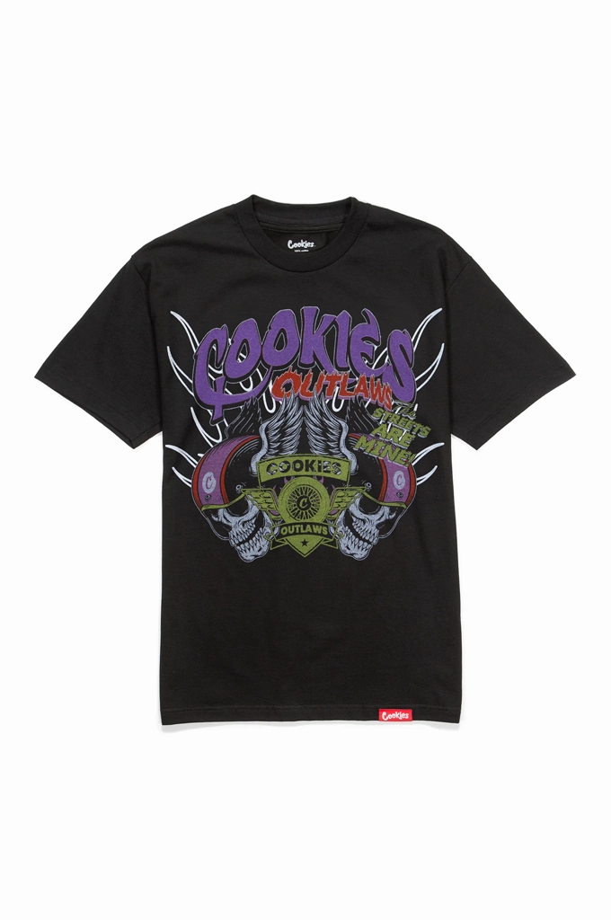 Modern Simplicity Reversible Design Concept Cookies Outlaws SS Tee