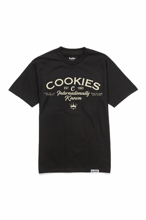Smooth Look Comfy Wardrobe Cookies Sin City Short Sleeve Tee