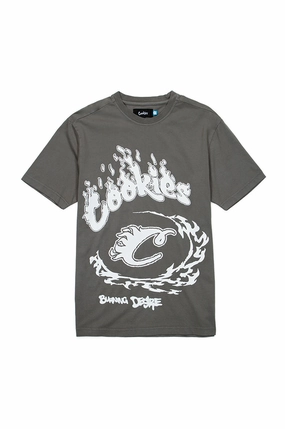 Cookies Slow Burn Pigment Dye SS Knit Tee Chic Comfort sports activity