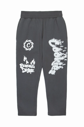 Cookies Slow Burn Pigment Dyed Sweatpants ReflectiveAccentDetails