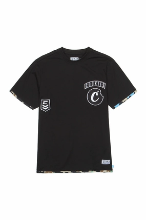 Cookies Smoke Ops Short Sleeve Knit Tee Quick Drying