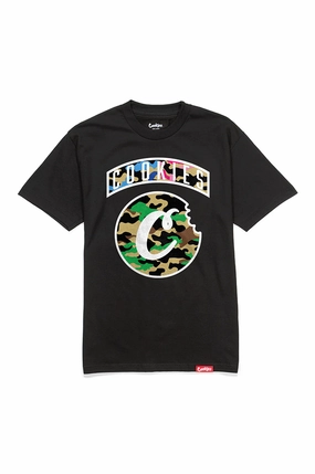 Oversized Cut Cookies Smoke Ops Short Sleeve Tee