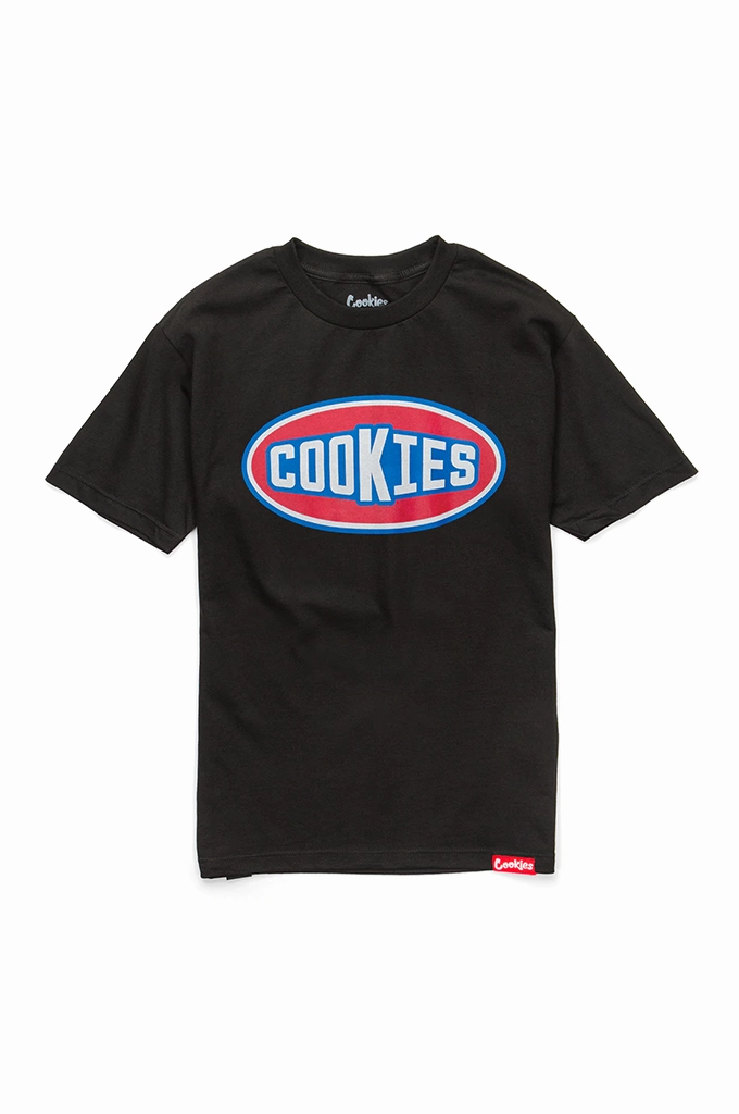 Cookies Spark Thee Tee Garment Dyed Finish Casual Everyday