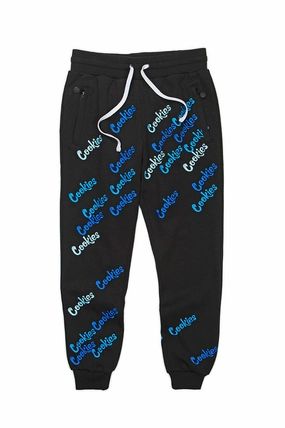 Cookies Triple Beam Fleece Sweatpants Relaxed Look Non Irritating Tags