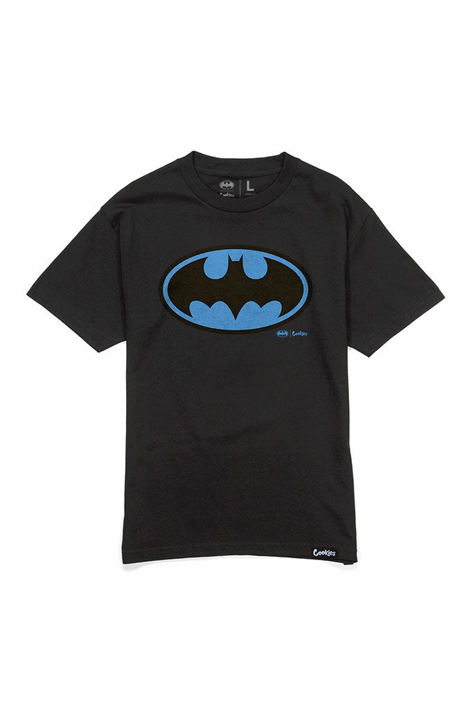 Daily Comfort Vintage Look Cookies X Official Batman Bat Symbol Tee