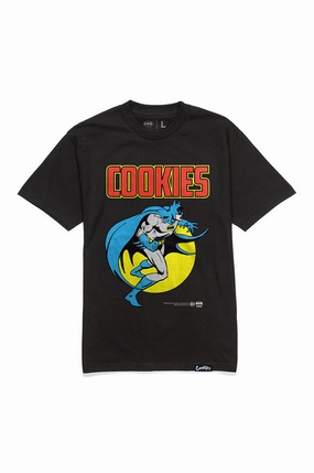 Cookies X Official Batman The Defender Tee Heathered Fabric