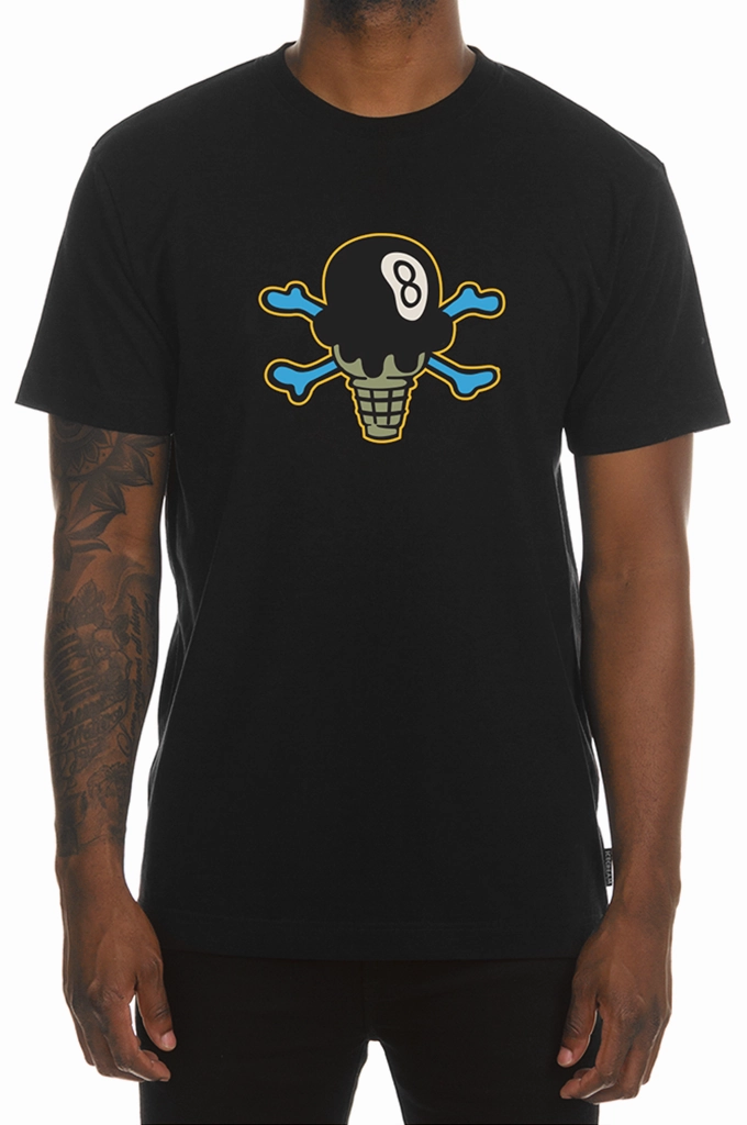 Icecream 8 Ball SS Tee Regular fit normality Quick Dry Technology