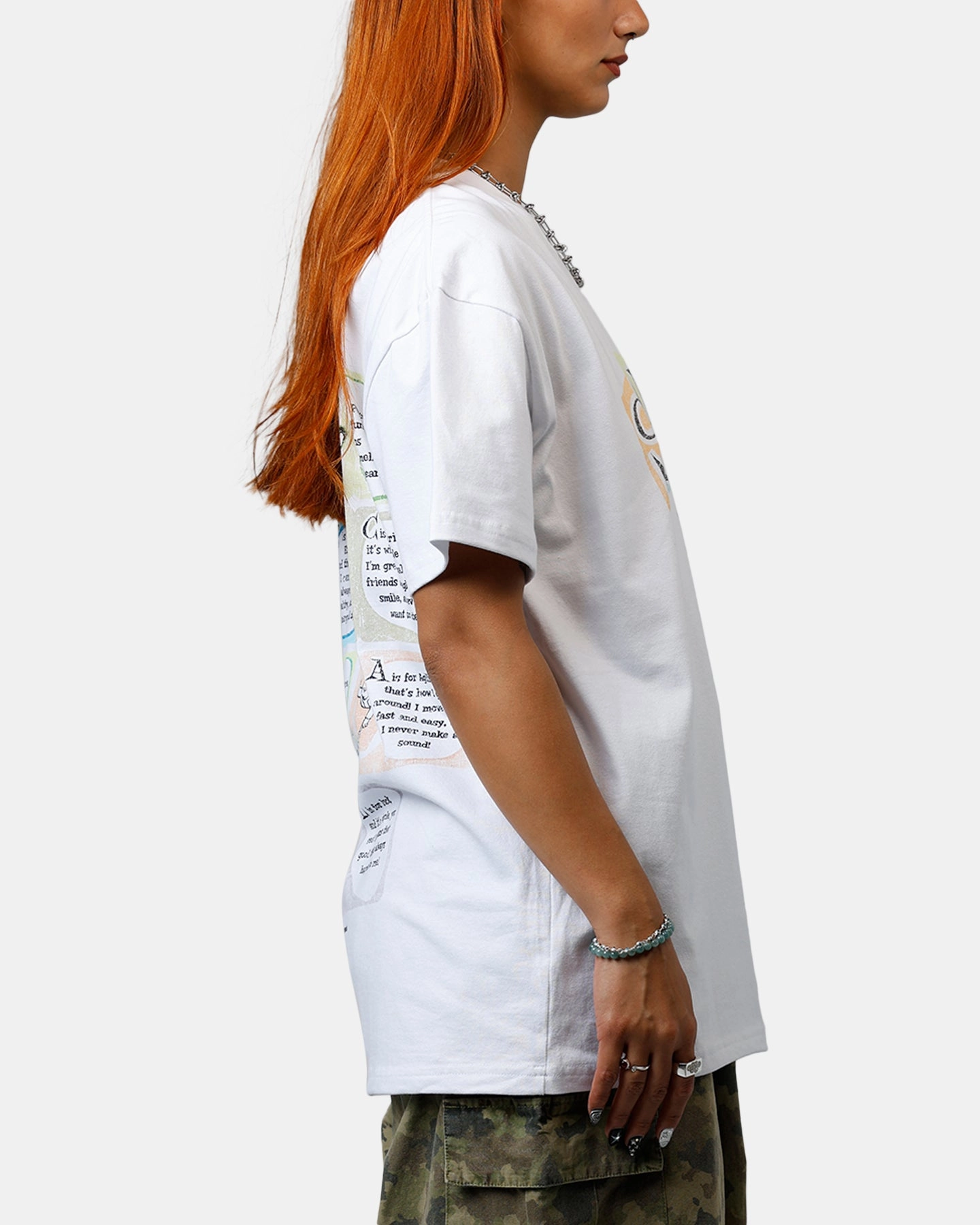 73 Studio X Fallout '76 S.P.E.C.I.A.L Vintage T-Shirt White Bold colors Contrast Inner Binding