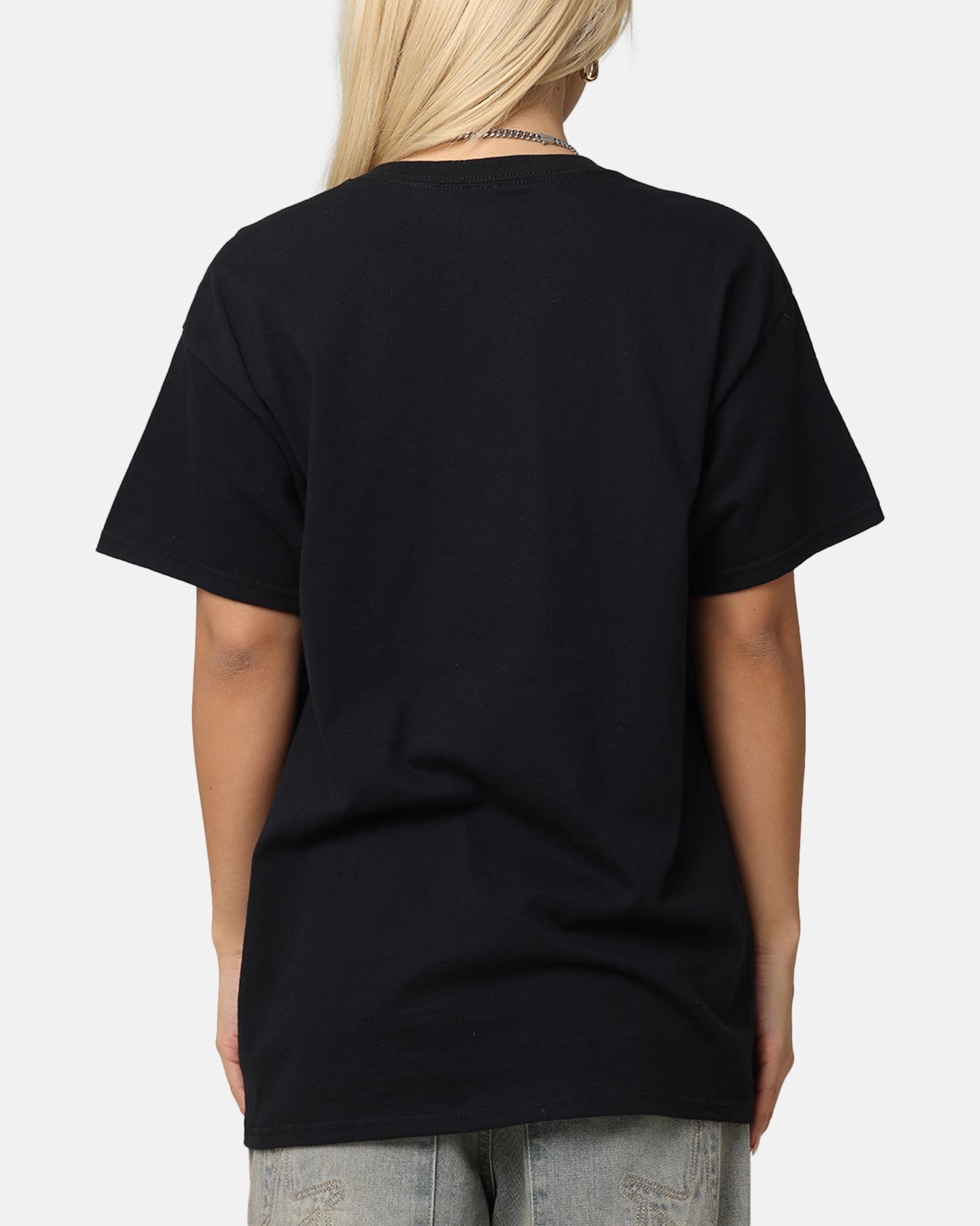 Deathrow Records Chair Logo T-Shirt Black Flexible Wear Cool and Comfortable