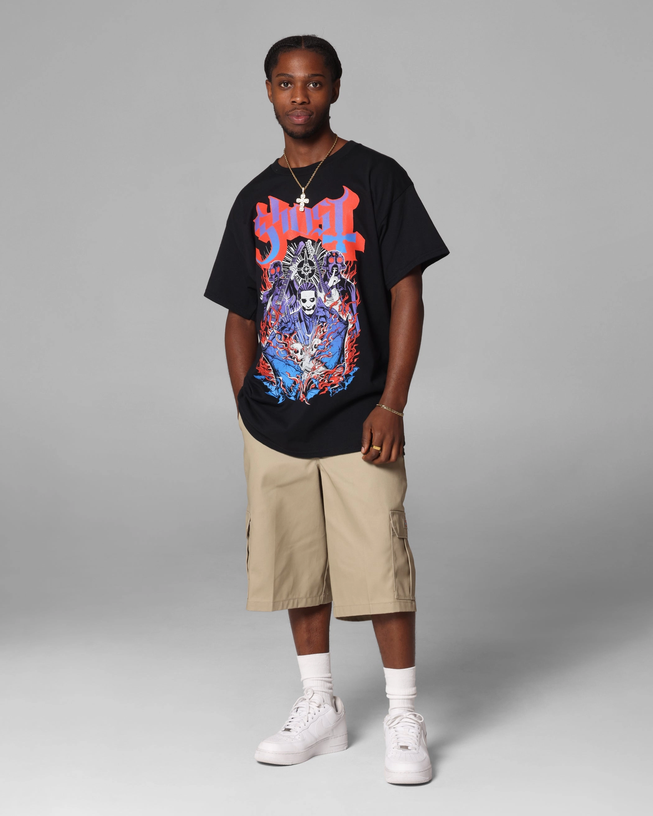 Ghost Muse Secrets T-Shirt Black Urban Streetwear