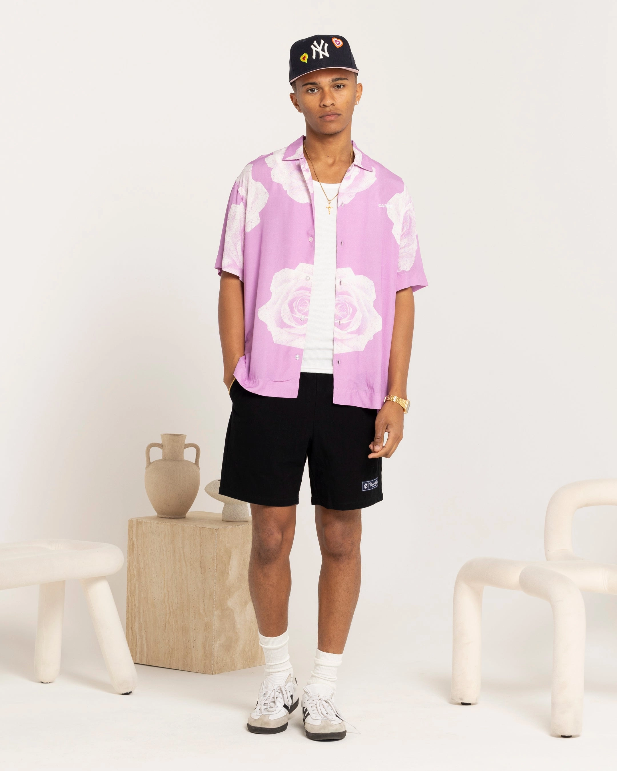 Quick Change Friendly TemperatureRegulating Carre Wave Shorts Black