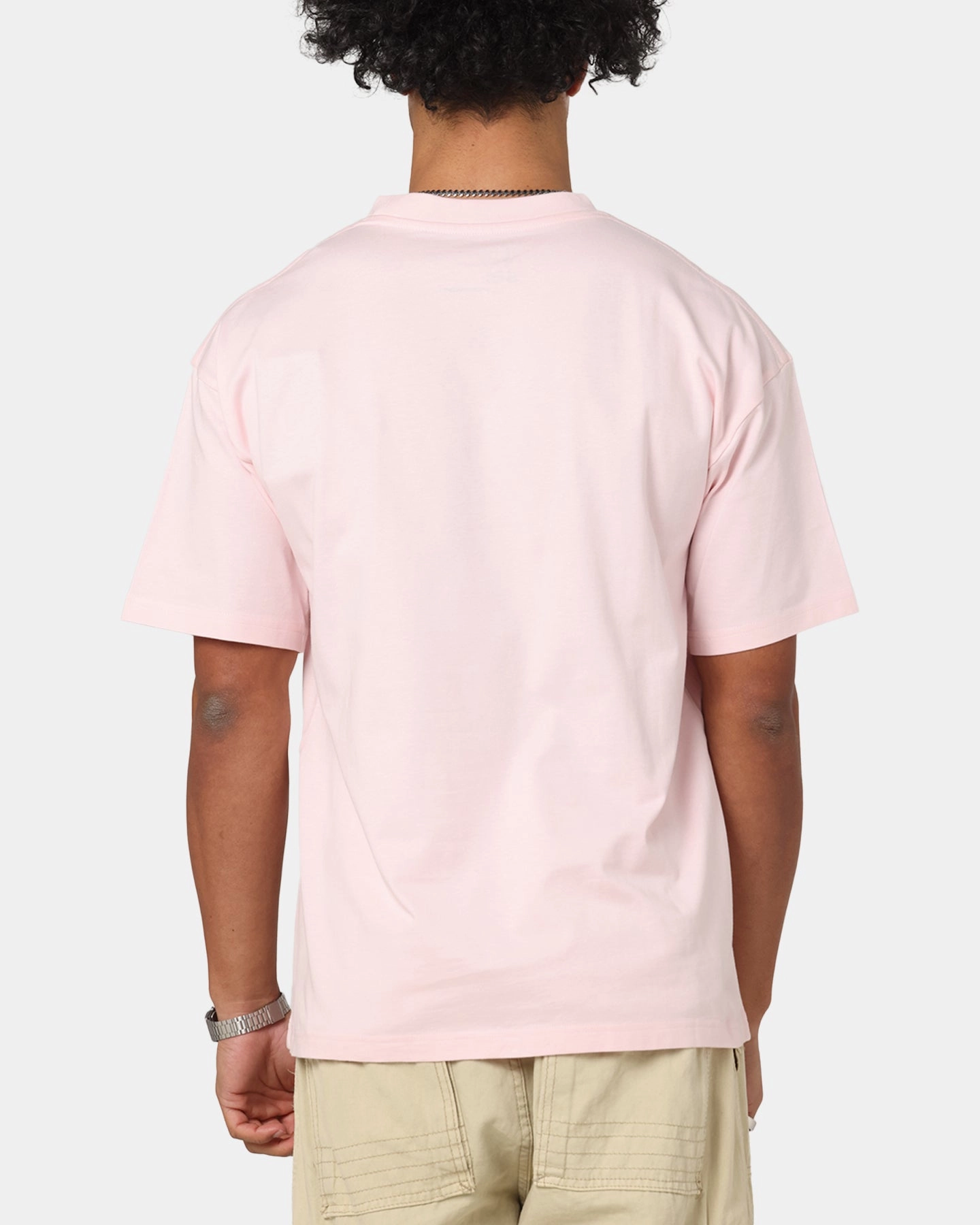 Culture Kings Standard Drop Shoulder T-Shirt Pink Functional Style QuickDry
