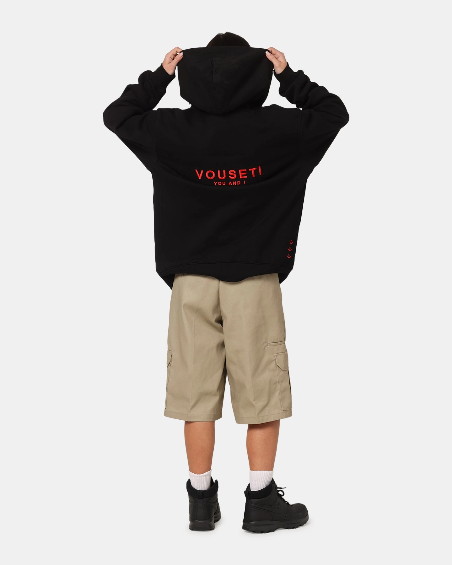 Vouseti Vouseti OG Hoodie Black NonBulkyFit
