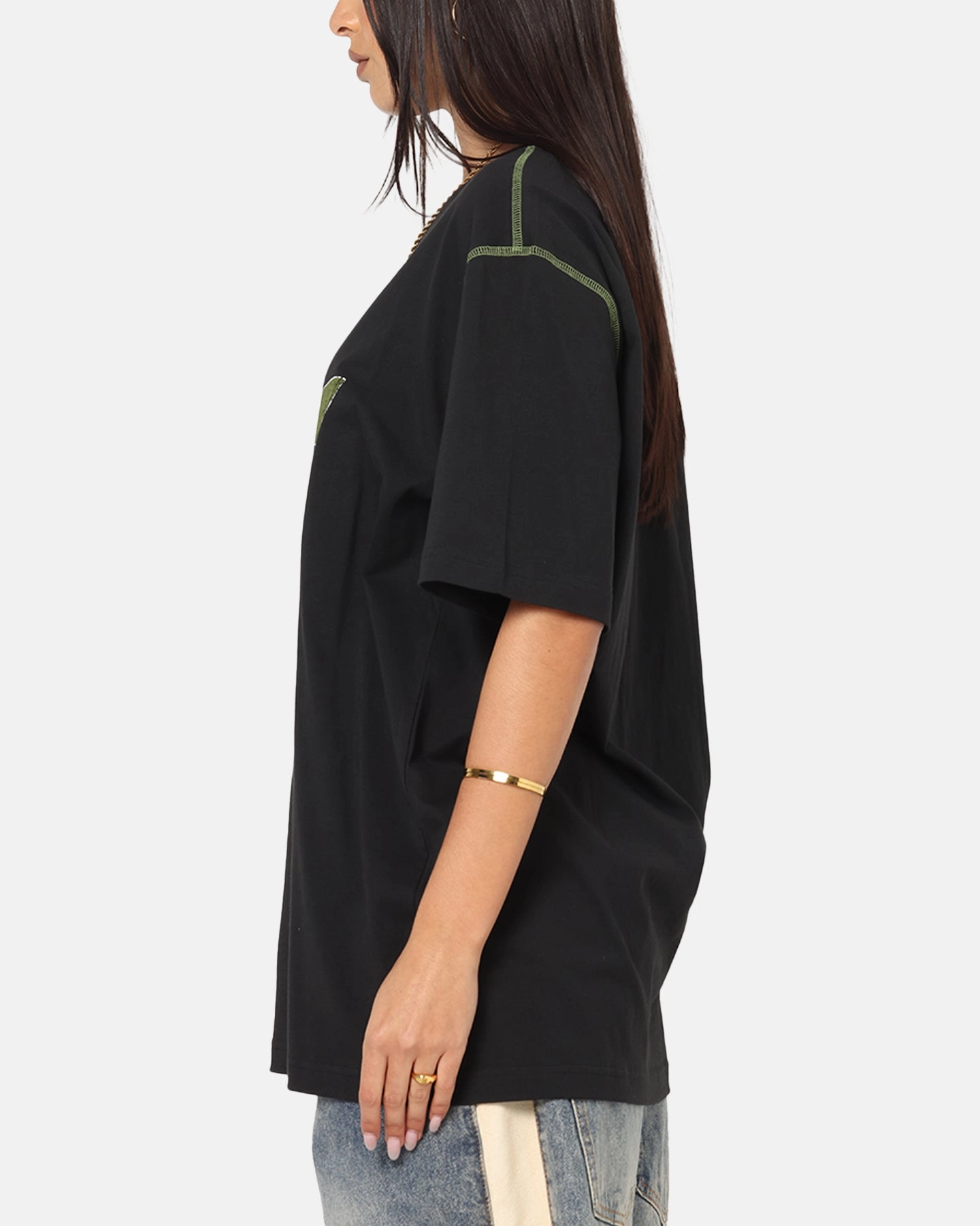 Stylish and Easygoing Modern Style Adidas Graphic T-Shirt Black