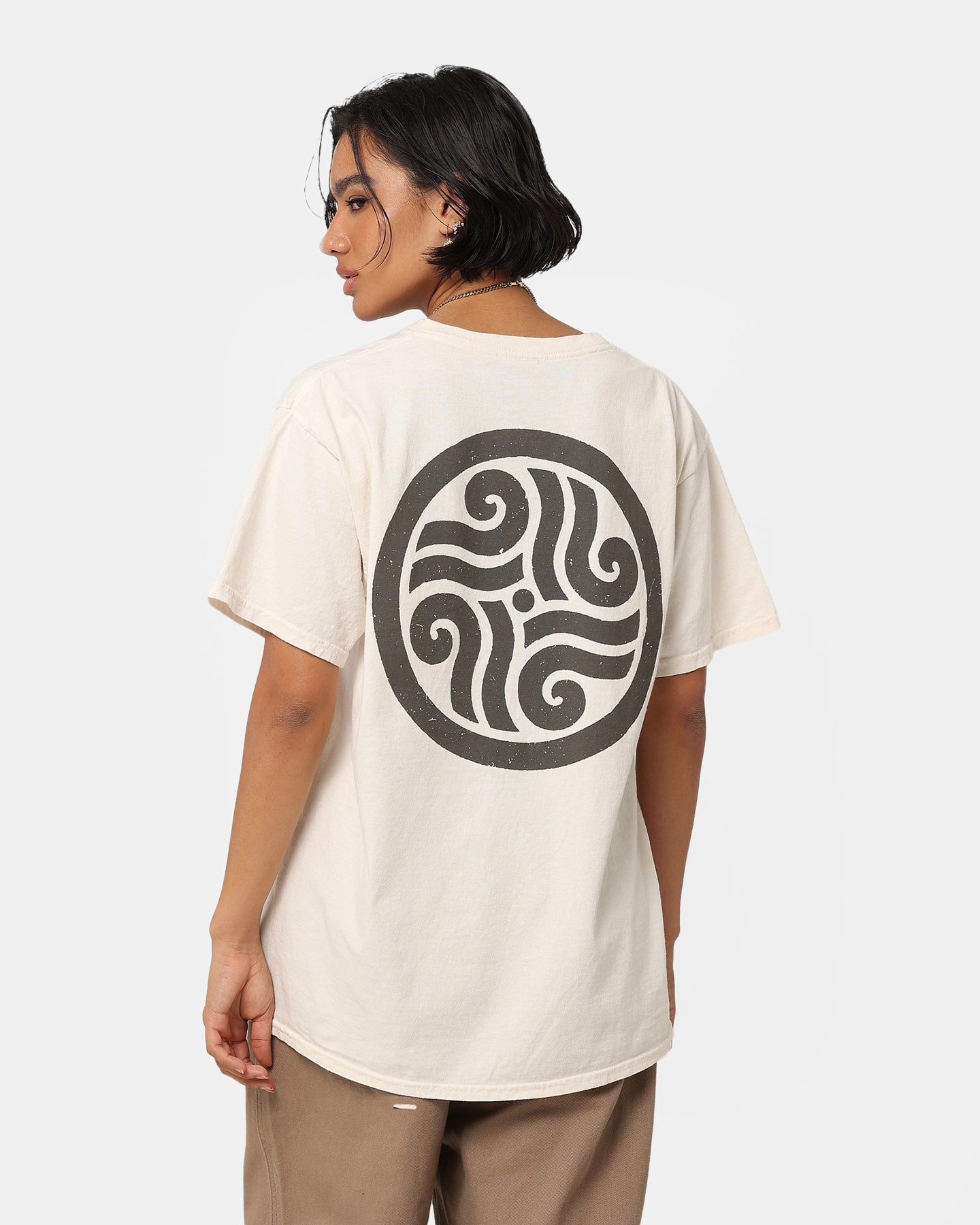 Goat Crew X Avatar: The Last Airbender Appa Vintage T-Shirt Off White Job Interview Stylish Layering