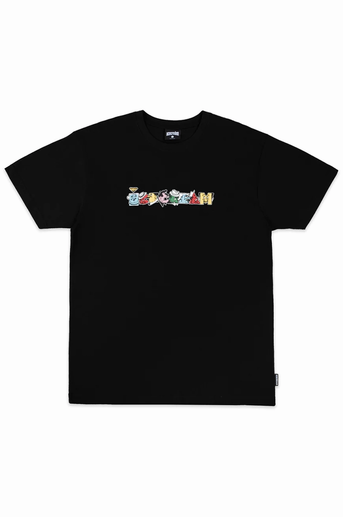 Icecream Faces And Places SS Tee Regular fit normality Moisture Wicking Technology