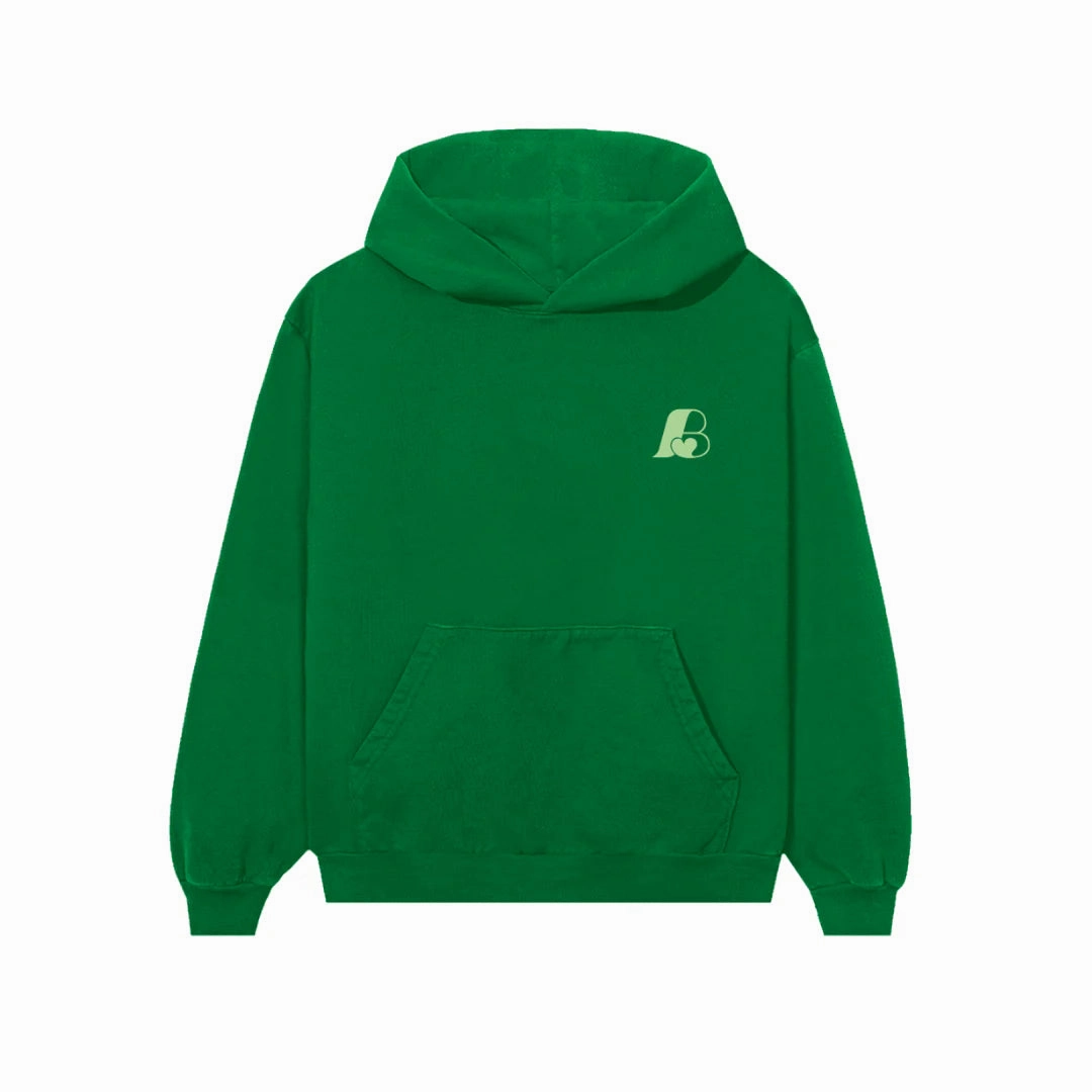 Bueno B Logo Hoodie 'Green' Jungle Daily Cool