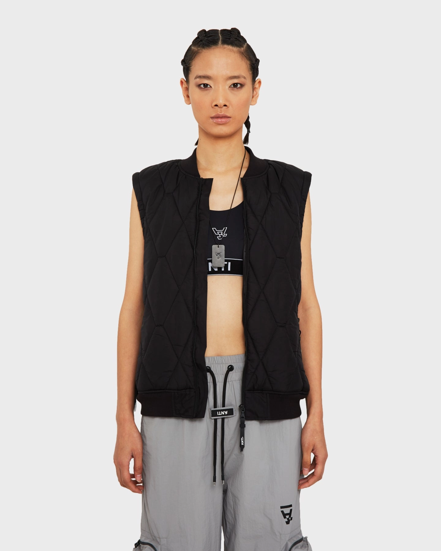 Non Bulky Insulation The Anti Order CHKDSK Tactical Vest Black