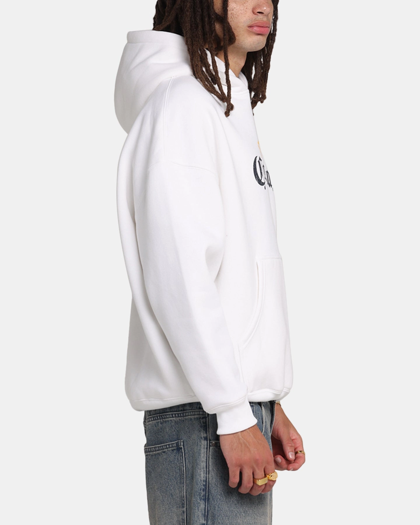Reliable Quality Minimal Smooth 73 Studio Corona Premium Hoodie White