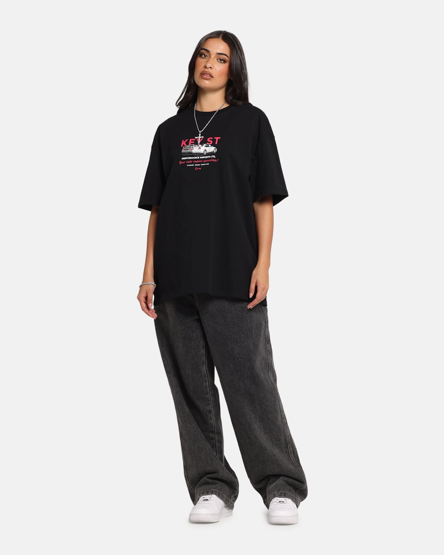 Comfy Top Key Street Dealership T-Shirt Black