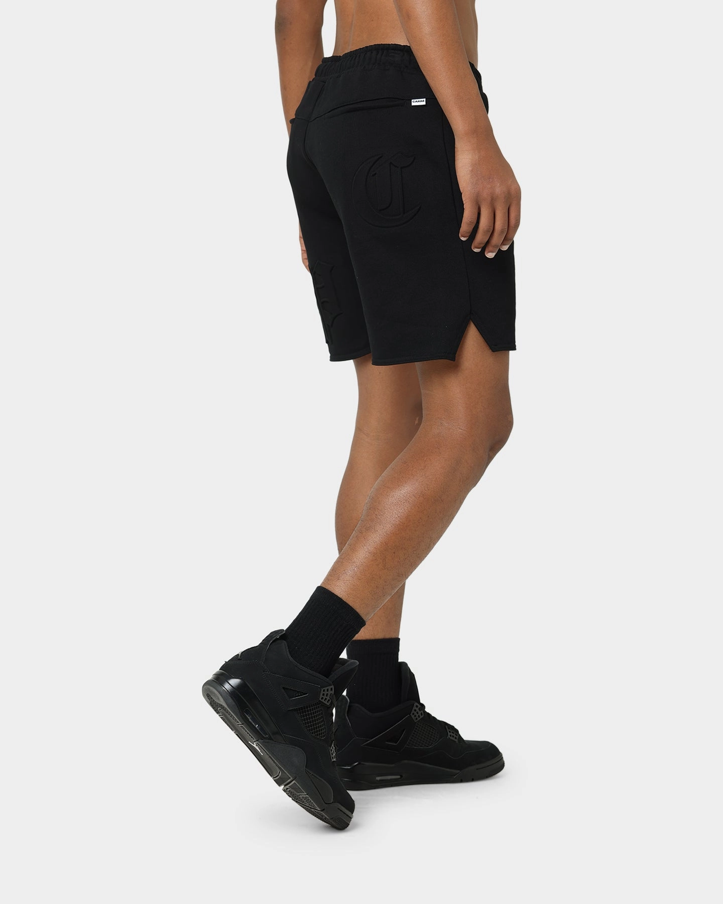 Carr?? CP Sweat Shorts Black Minimal Fit