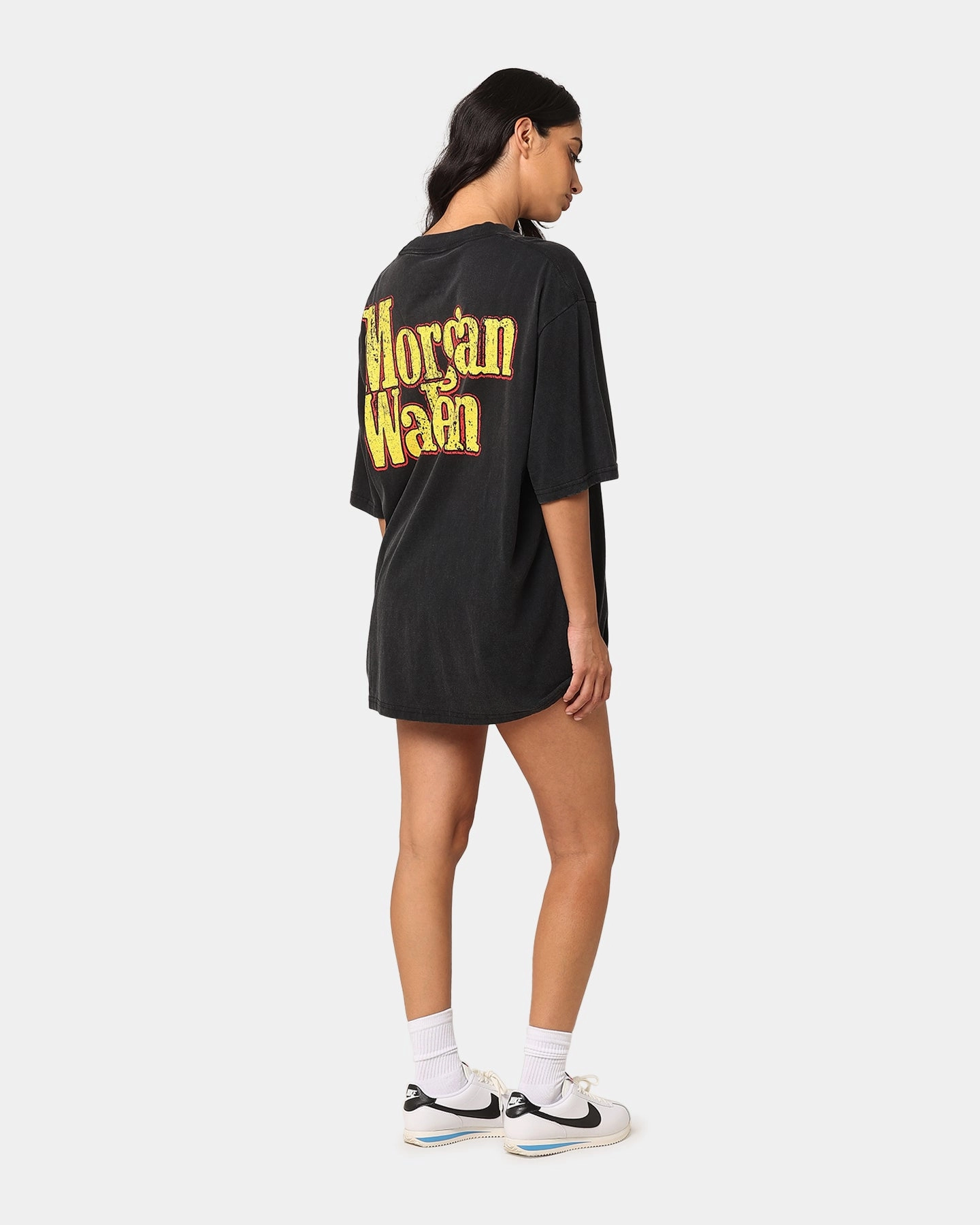 Morgan Wallen Truck T-Shirt Washed Black Comfortable Touch