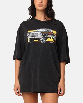 Daily Style Trend Morgan Wallen Truck T-Shirt Washed Black
