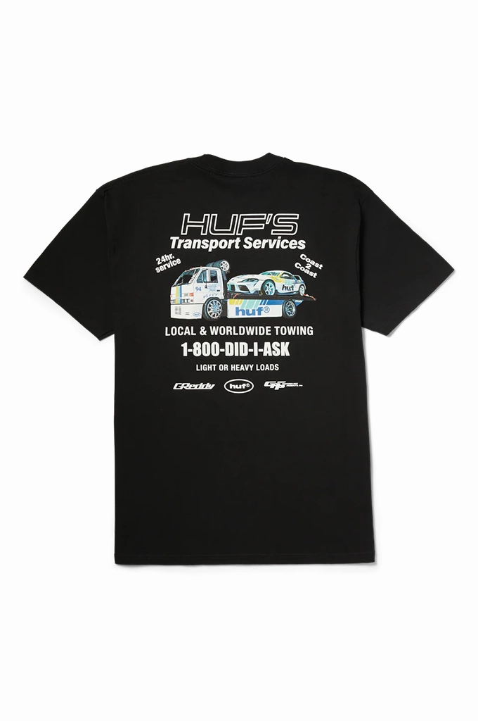 HUF x GReddy Tow Tee UltraLightweight Street Fashion