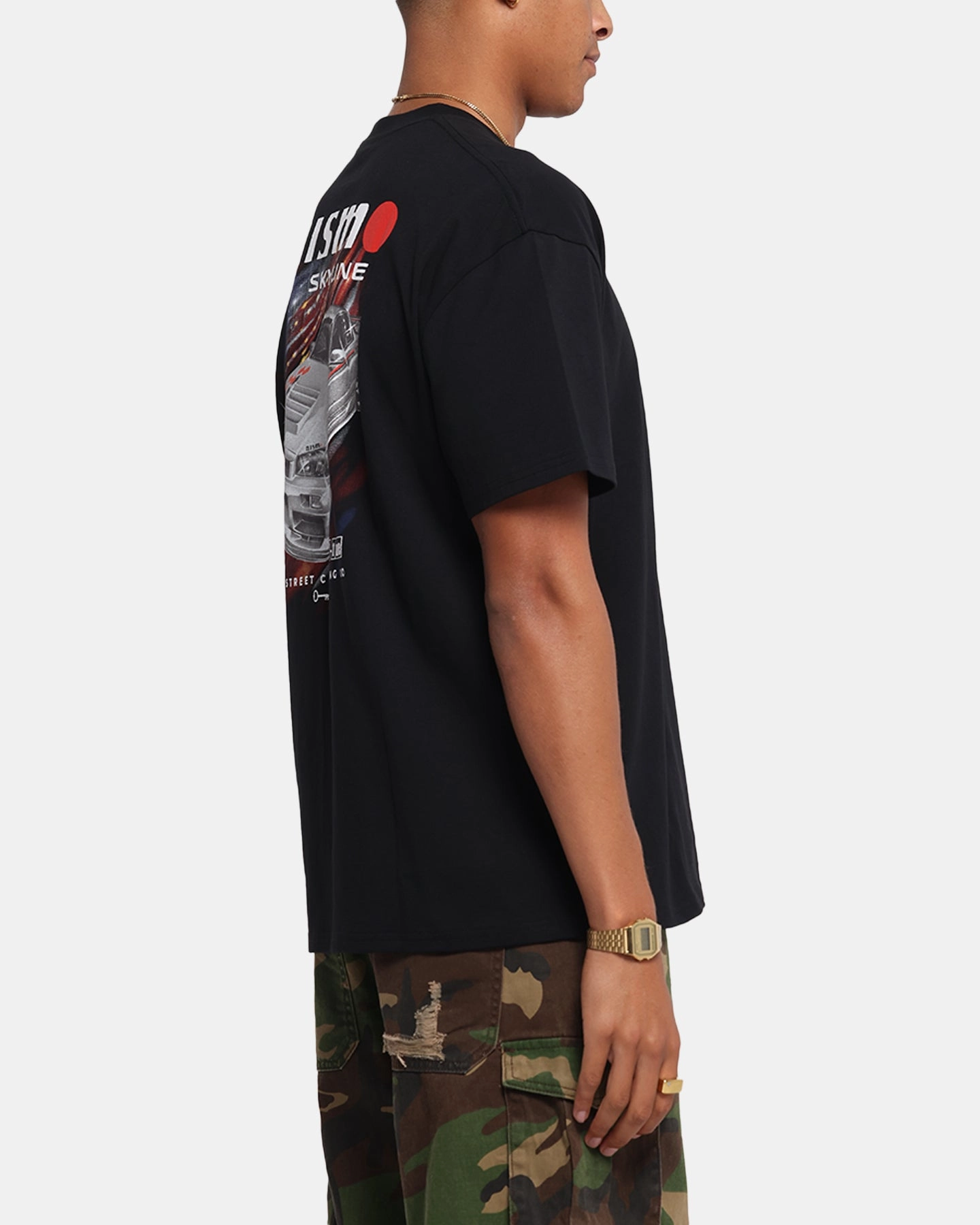 Ethically Sourced Cotton Fit for All Seasons Key Street Z-Tune T-Shirt Black