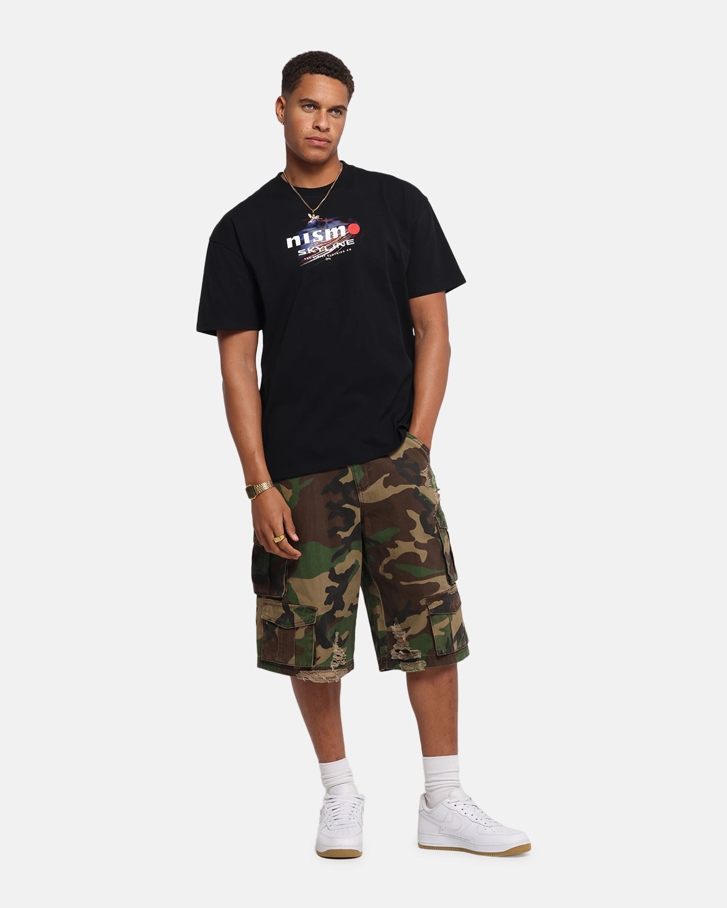 right size Classic Chic Key Street Z-Tune T-Shirt Black
