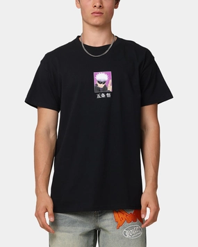 Goat Crew X Jujutsu Kaisen Gojo T-Shirt Black Comfortable fit Structured silhouette