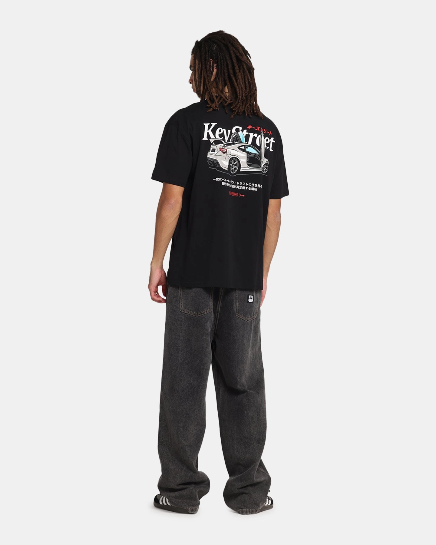 Key Street Control And Chaos T-Shirt Black sporty and comfortable All-Day Wear