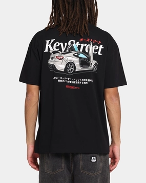 Key Street Control And Chaos T-Shirt Black Modern Outfit