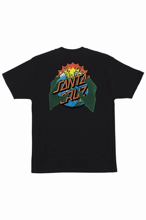 Santa Cruz Kendall End Of The Dot Regular Tee Eco Certified Textile