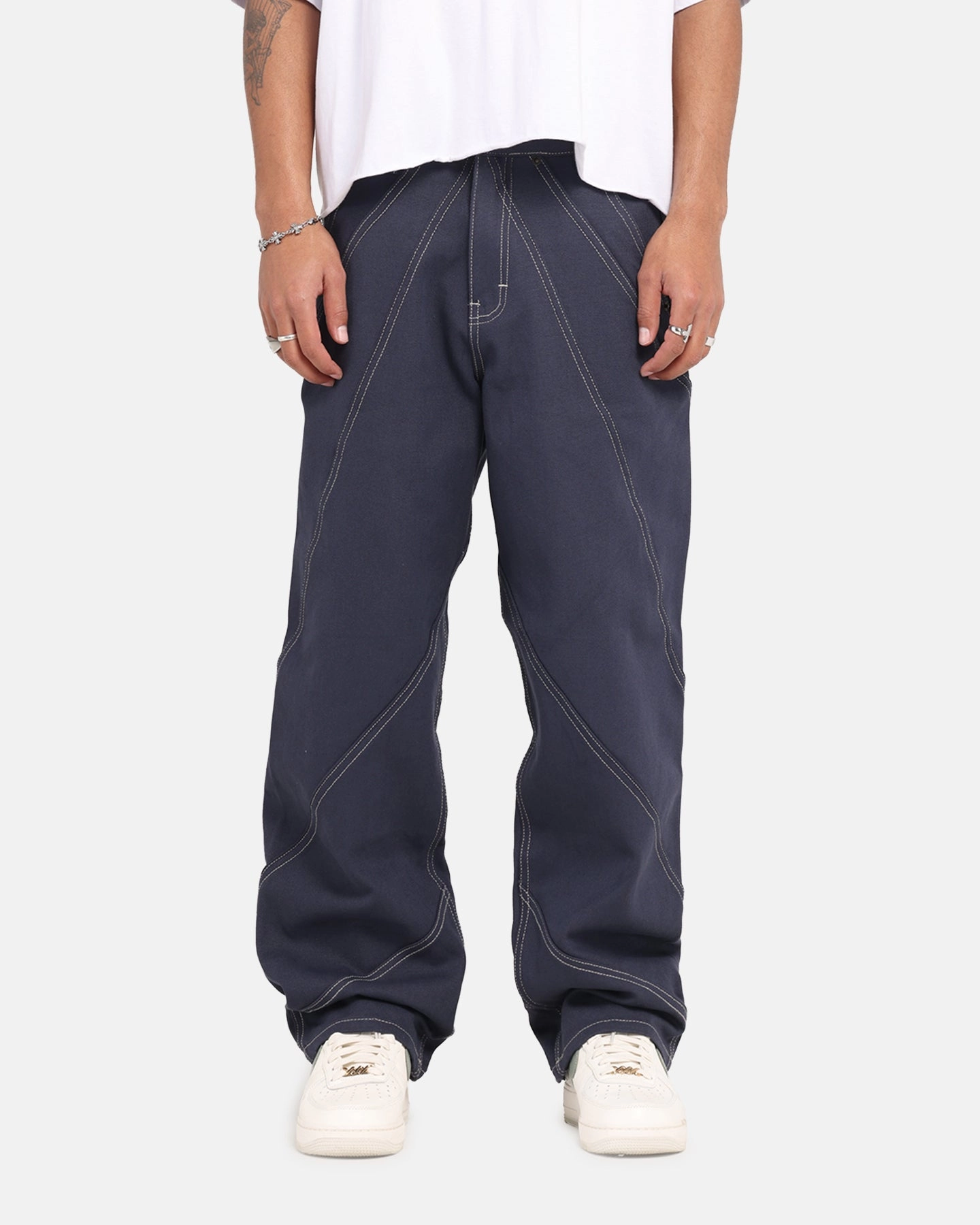 Honor The Gift Racing Panel Pants Navy Freedom Motion Anti Friction Lining