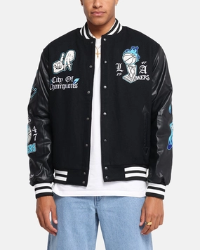 Outdoor Gear Cool Fit Mitchell & Ness Los Angeles Lakers City Of Champions Varsity Jacket Black