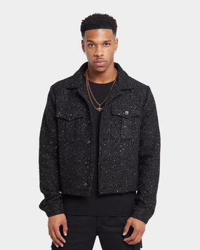 XXIII Brae Jacket Black Insulated Core Elastic waist