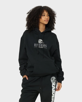 Mitchell & Ness Oakland Raiders Helmet Stack Hoodie Black Urban Edge Regular Fit