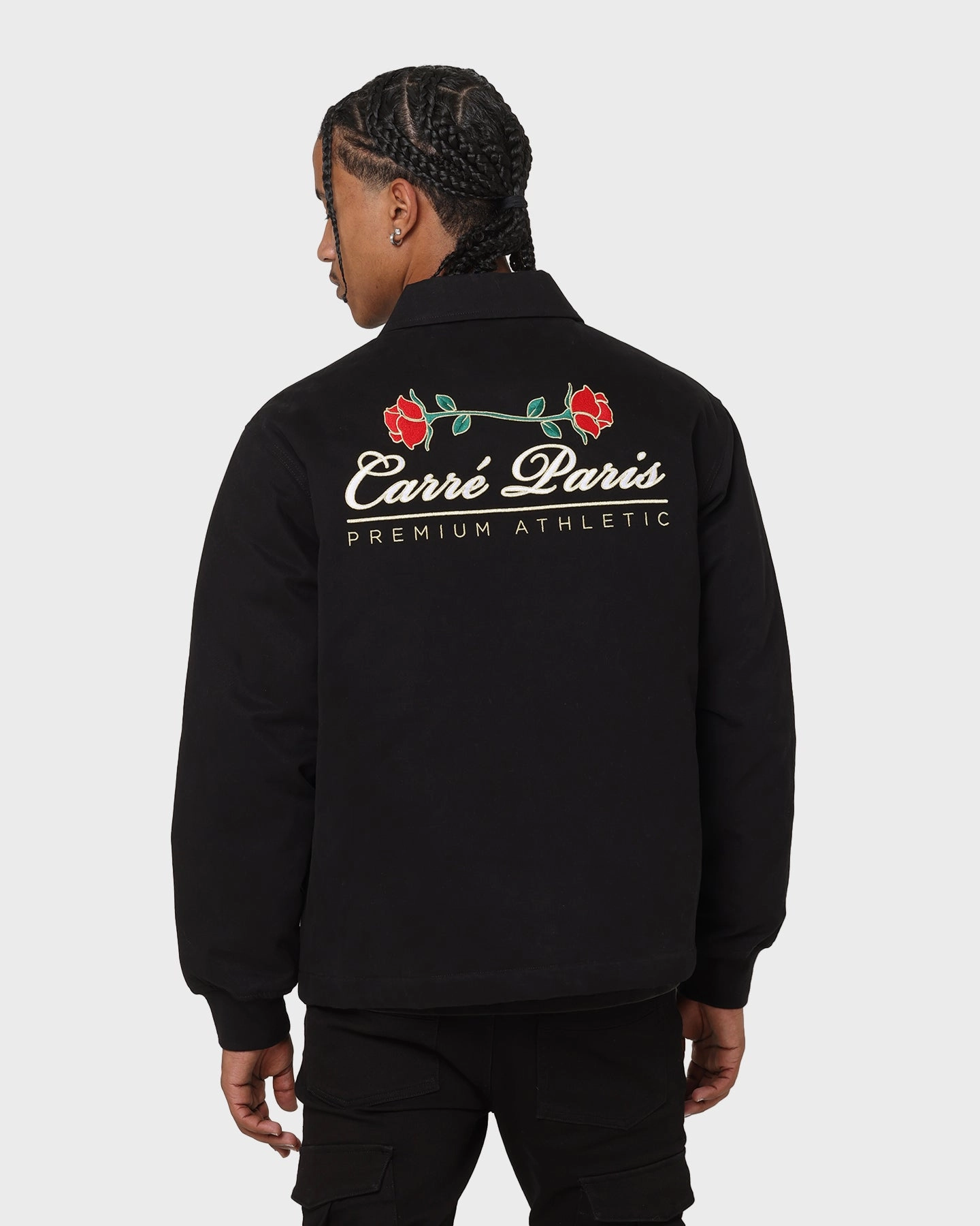 Carr?? Rose Work Jacket Black Fitted