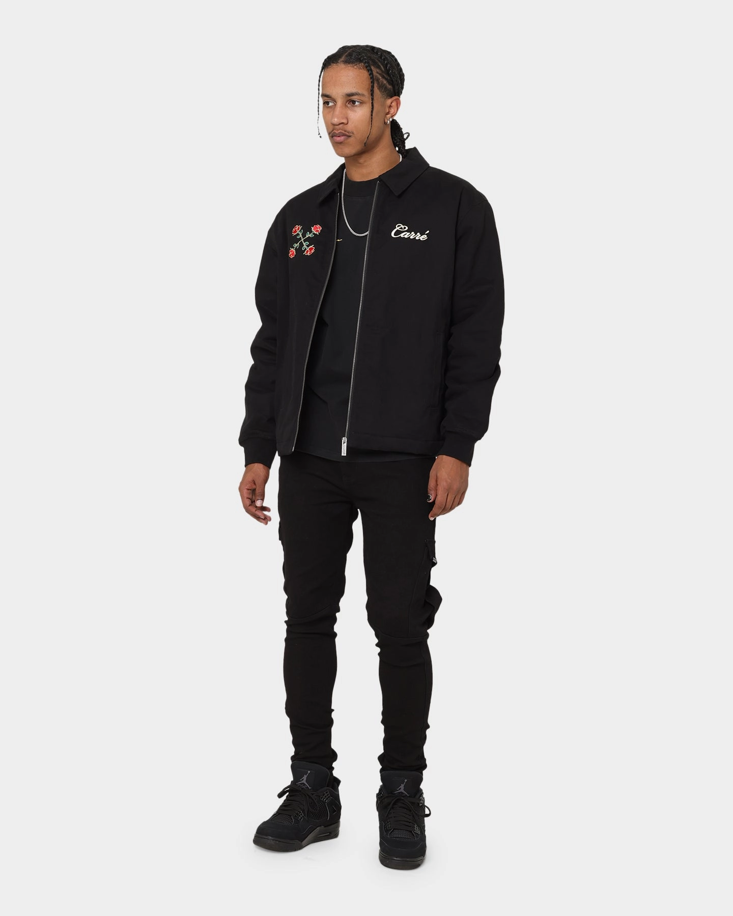 Carr?? Rose Work Jacket Black Viewpoint