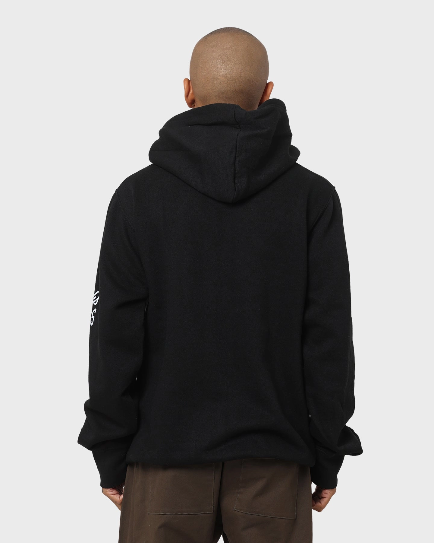 Brush Lockdown Hood Toggle Crooks & Castles Cypress Hill Skull Hoodie Black